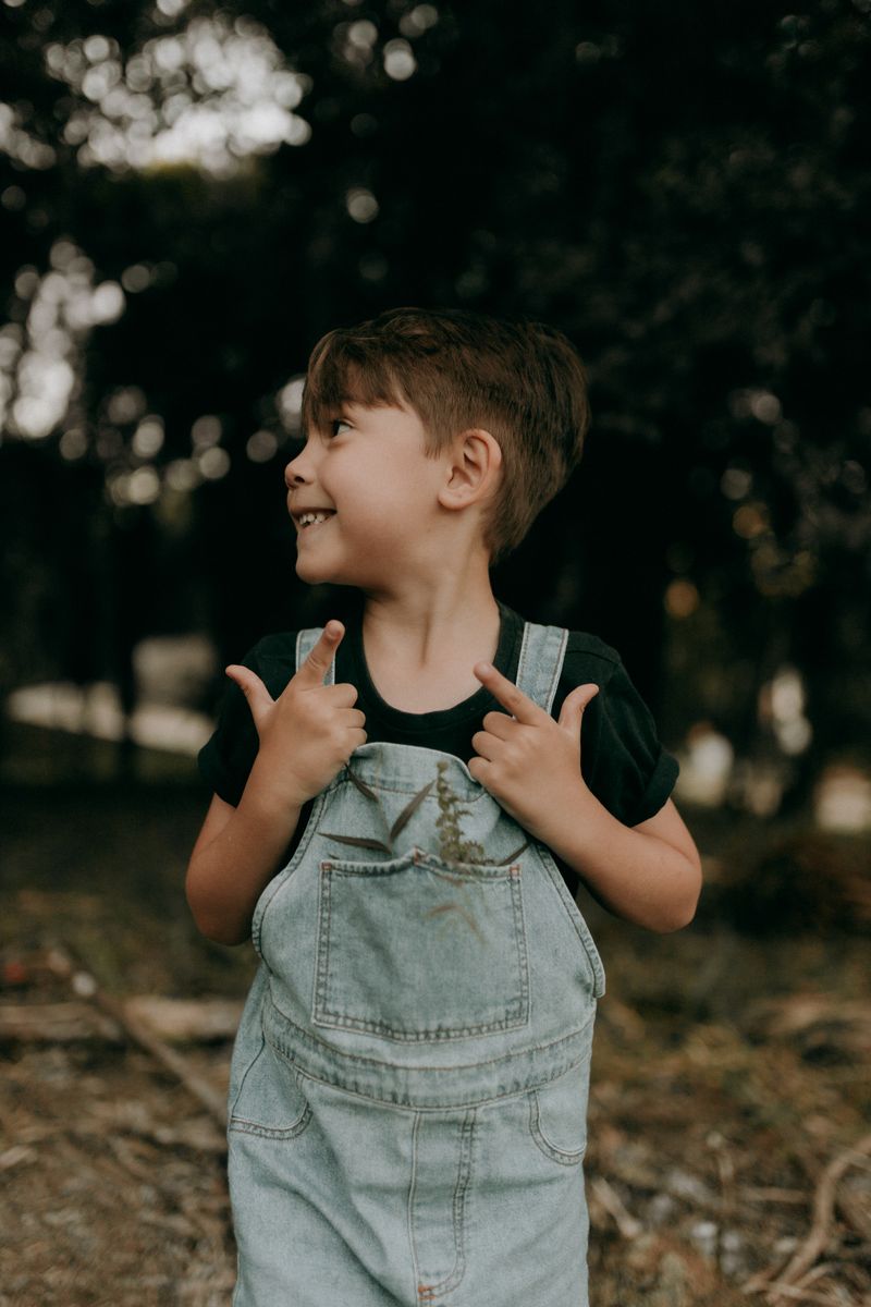 Kids Denim Overall